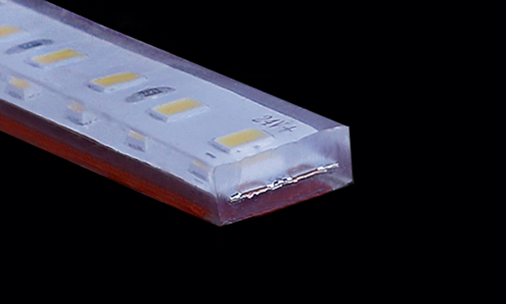 Solid waterproof silicone light strip