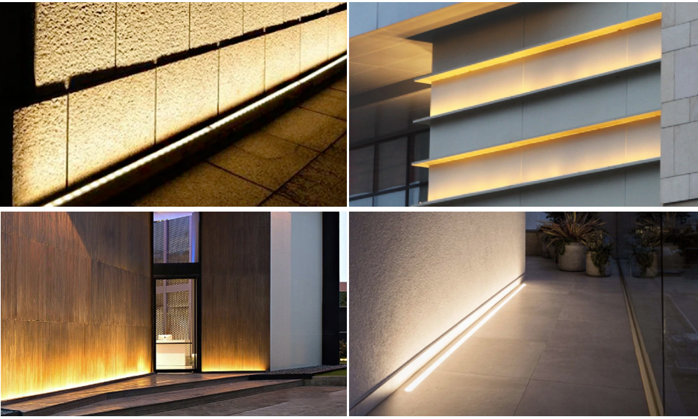 Flexible led wall washer